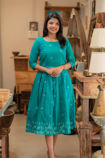 PURE COTTON JAMDHANI MAXI