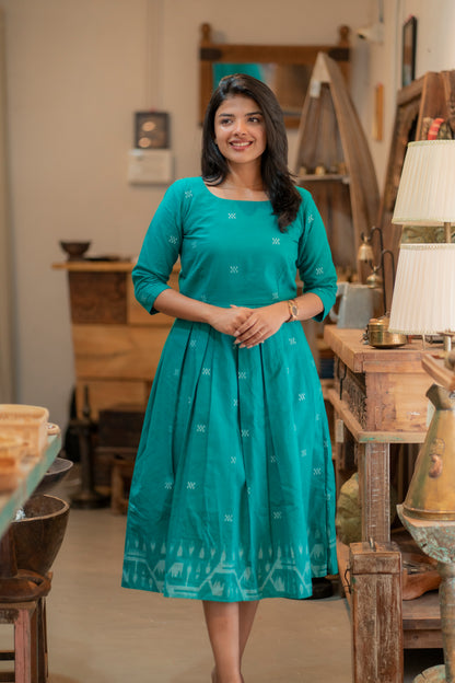 PURE COTTON JAMDHANI MAXI