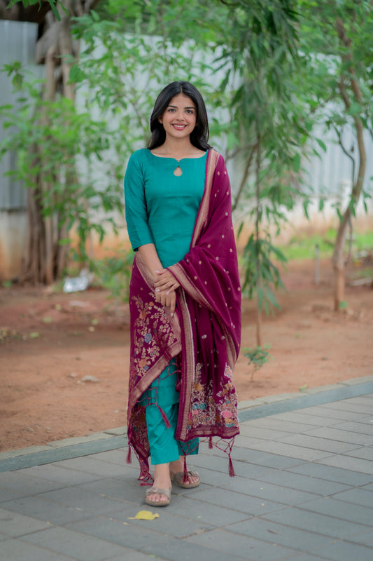 RAWSILK SALWAR SUIT