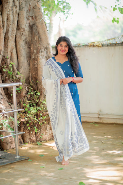 COTTON 3PC SET- D196