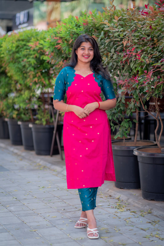 RAWSILK KURTASET - D201