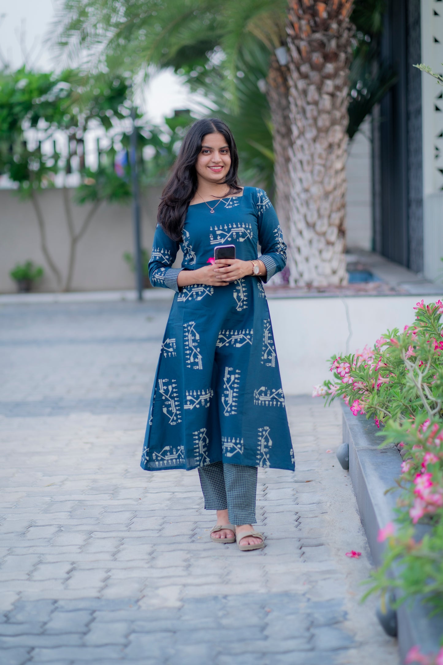 COTTON JAMDHANI COORDS