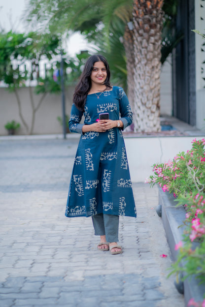 COTTON JAMDHANI COORDS