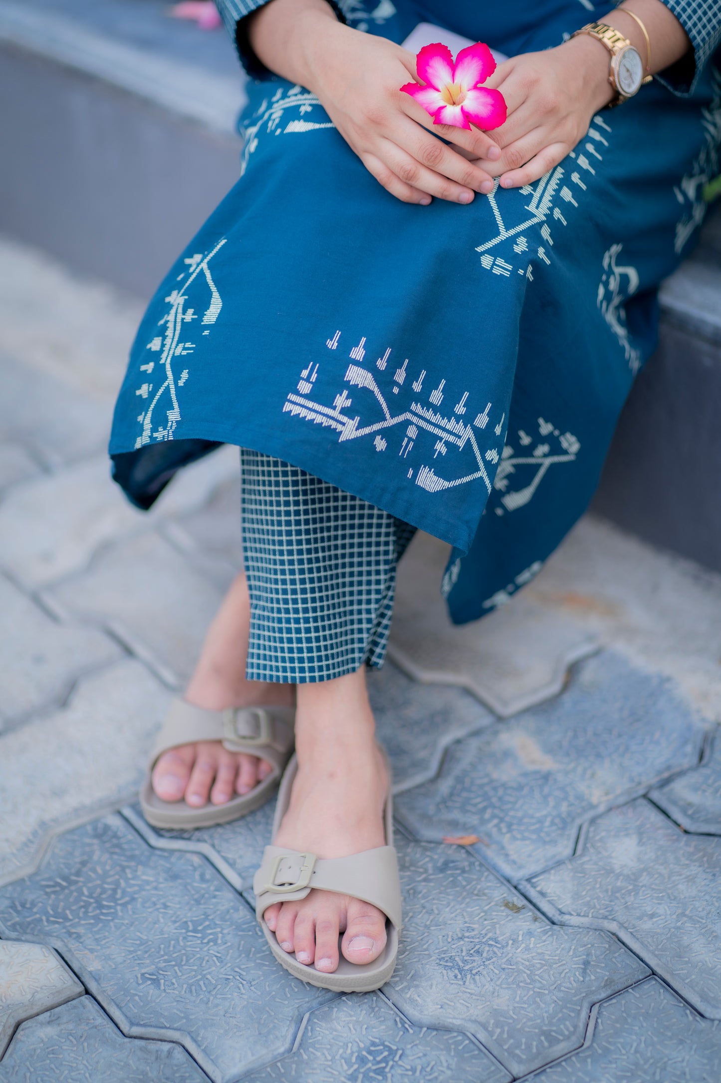COTTON JAMDHANI COORDS
