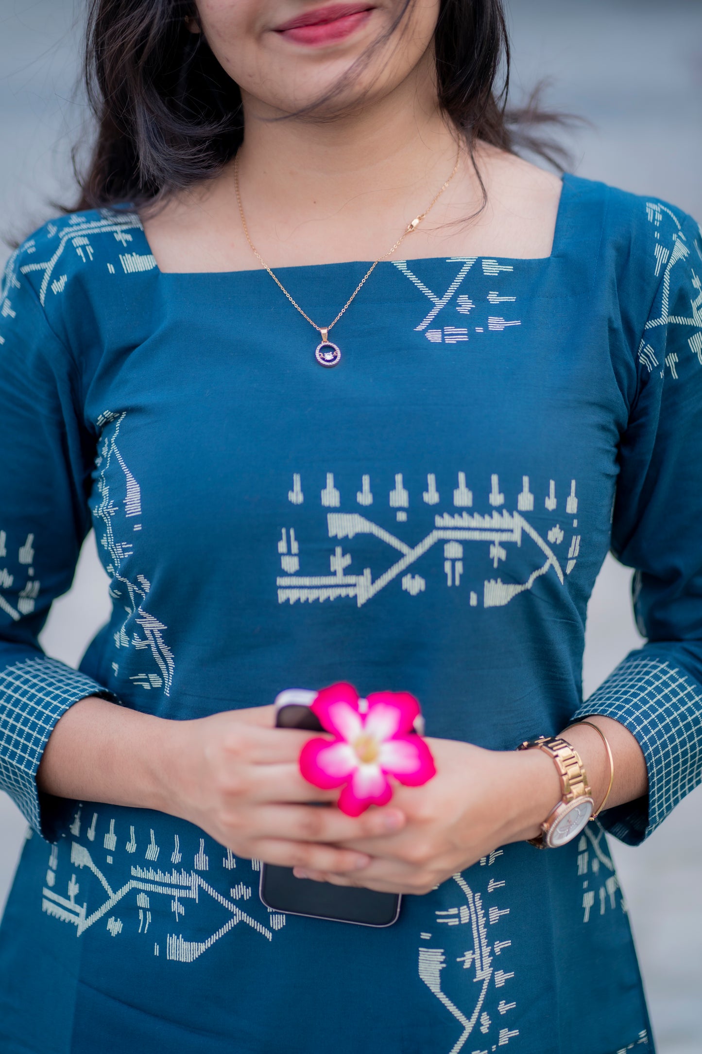 COTTON JAMDHANI COORDS