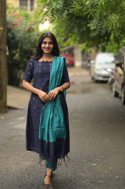 RAWSILK SALWAR SUIT- PREORDER