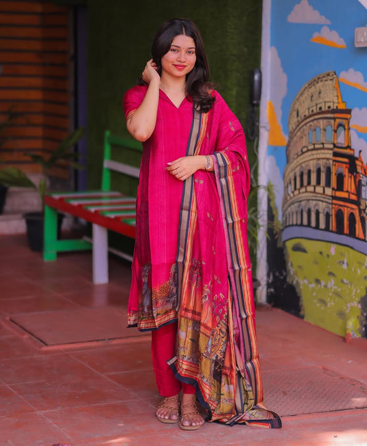 PURE MUSLIN SALWAR SUIT