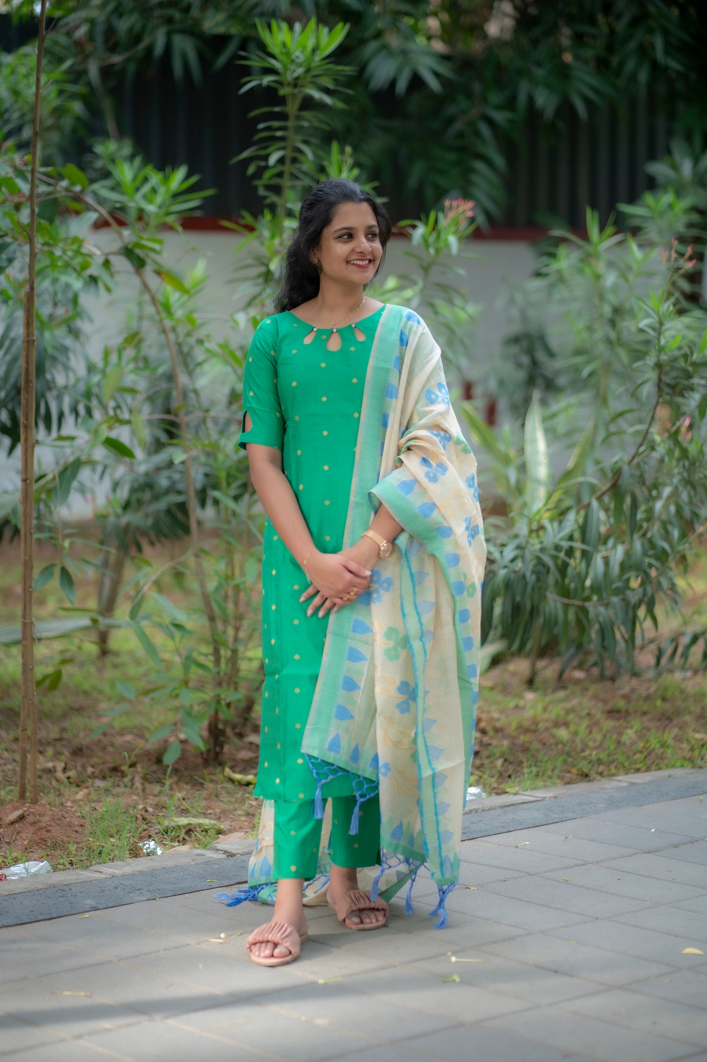 TUSSARSILK SALWAR SUIT