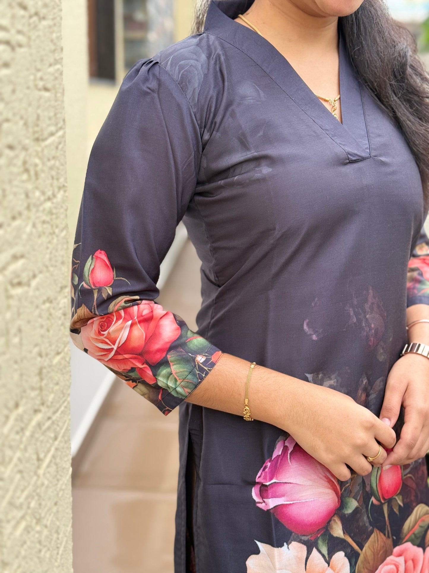 LINEN KURTI