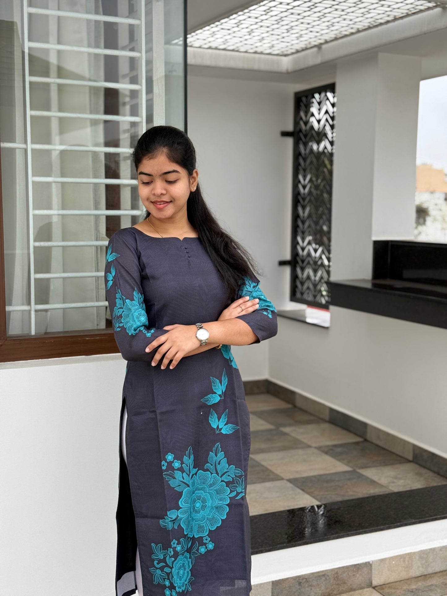 LINEN KURTI