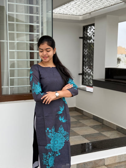 LINEN KURTI