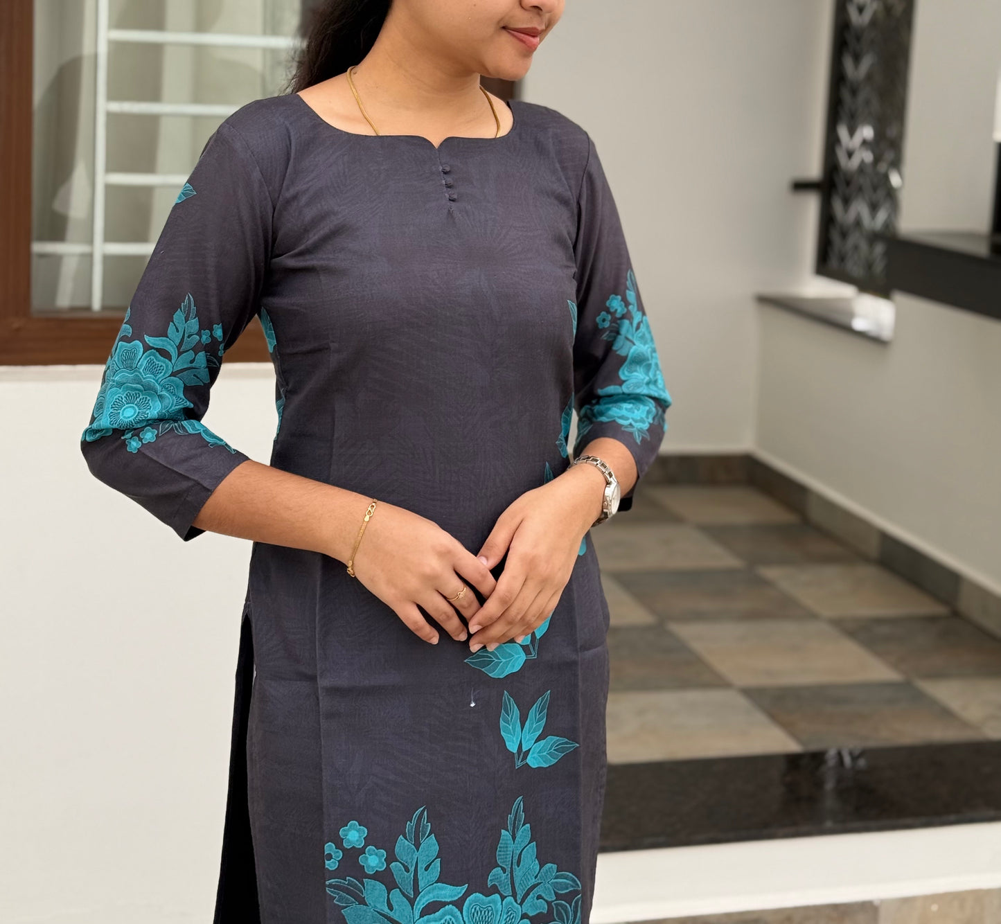 LINEN KURTI