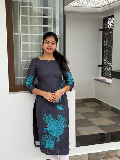 LINEN KURTI
