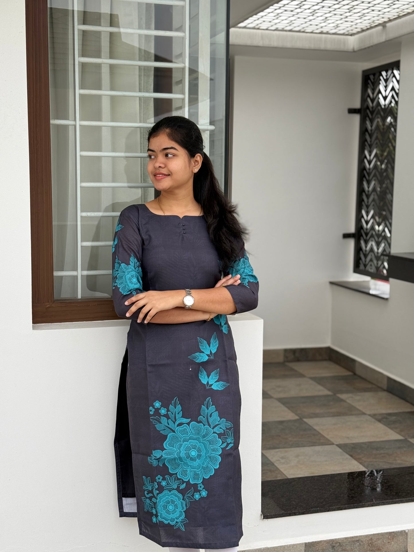 LINEN KURTI