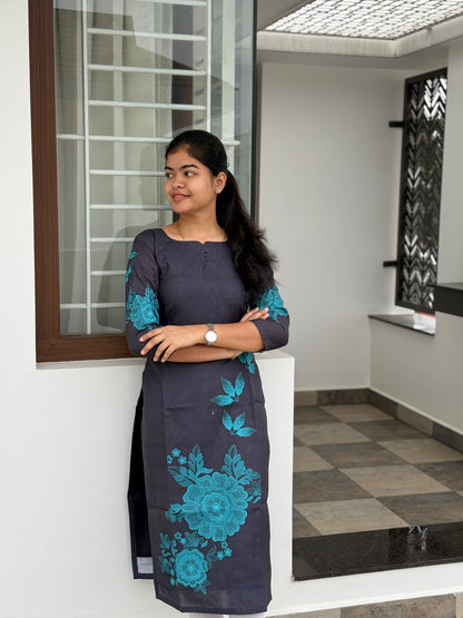 LINEN KURTI