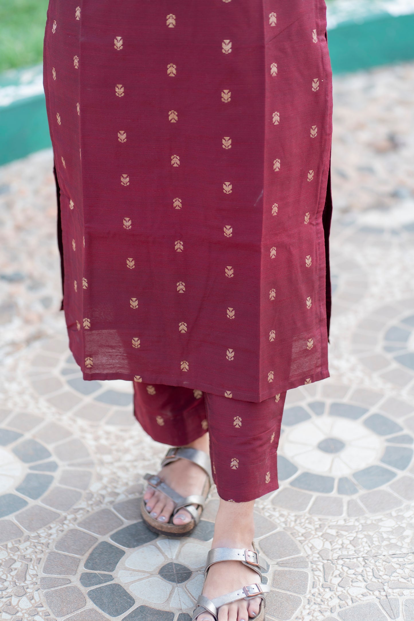 RAWSILK COORDSET - D153