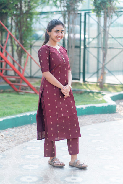 RAWSILK COORDSET - D153