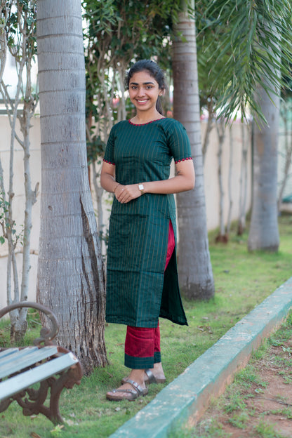 RAWSILK KURTASET - D155