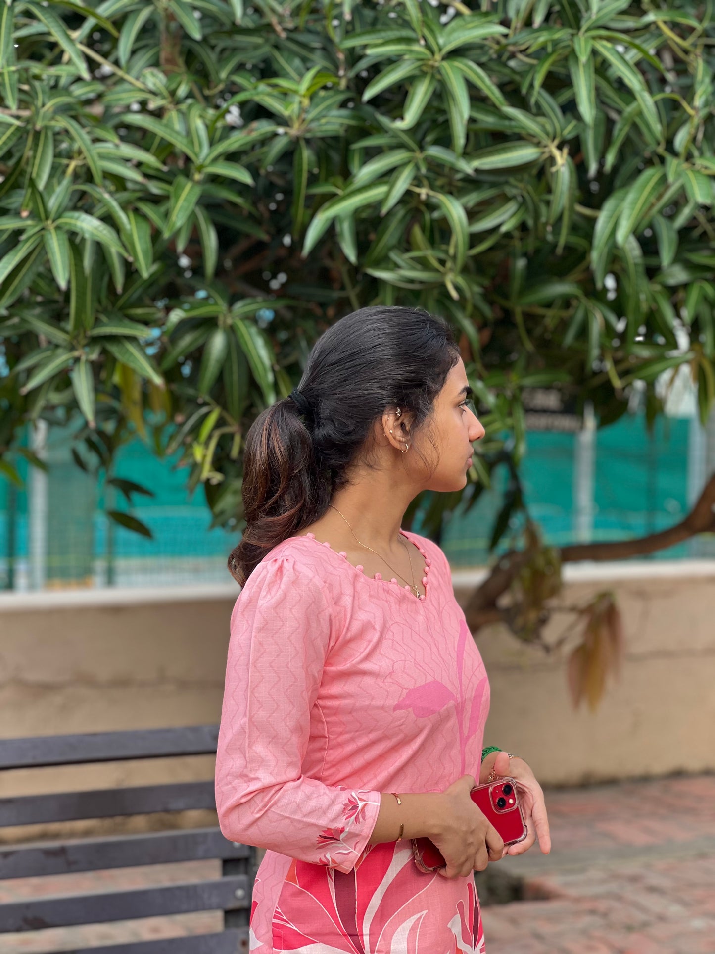 LINEN KURTI
