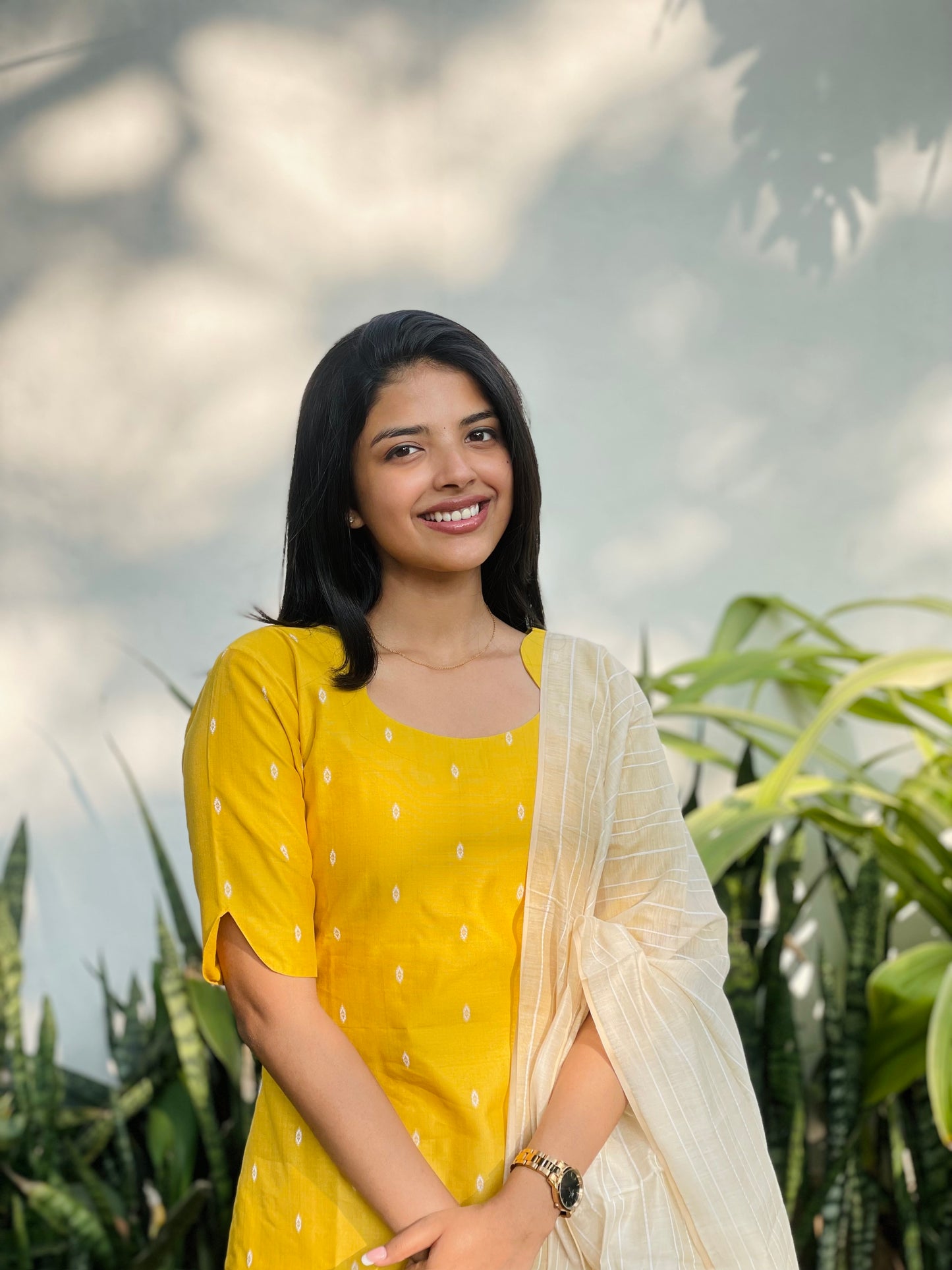 TUSSARSILK 3PC SET - D164