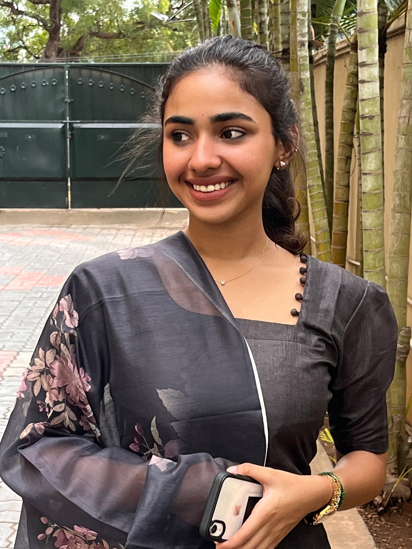 MUSLIN SHIMMER KURTI WITH DUPATTA
