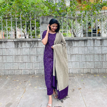 SLUB COTTON 3PCS SET